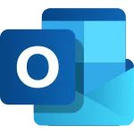 Ms Outlook SVG Icon